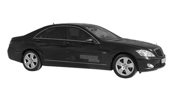 Luxury limousine Mercedes S Class VIP taxi transfers